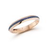 Wholesale Walters Faith Grant 18K Gold And Sapphire Angled Bangle Bracelet