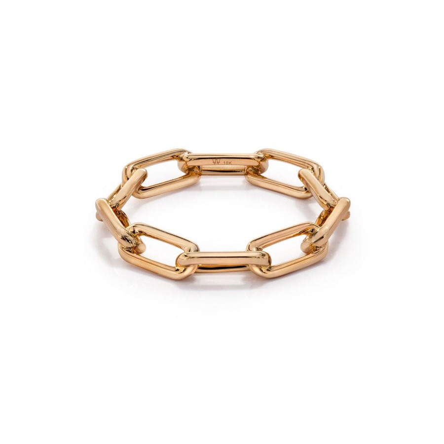 Online Walters Faith Saxon 18K Gold Chain Link Ring