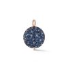 Best Walters Faith Oc X Wf 18K Large Blue Sapphire Pebble Locket