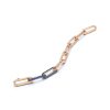 Online Walters Faith Saxon 18K Elongated Chain Link Bracelet With Double Sapphire Links