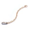 Clearance Walters Faith Saxon 18K Gold Chain Link Bracelet With Elongated Blue Sapphire Link Clasp