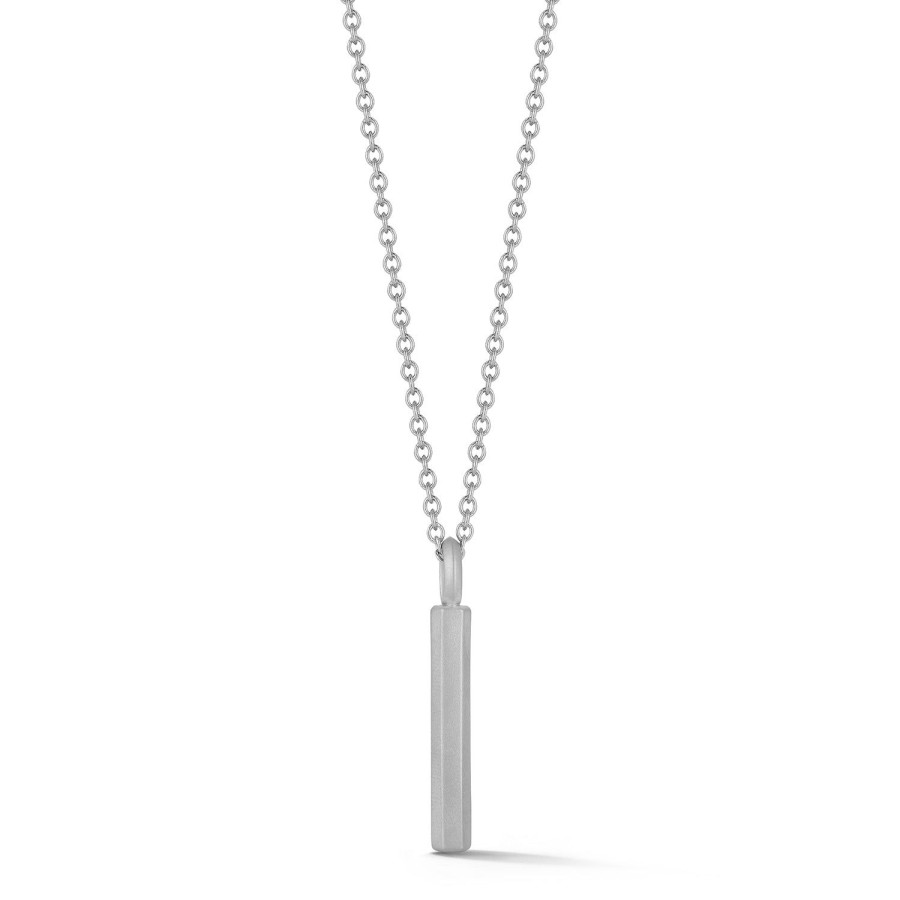 Best Walters Faith Grant Sterling Silver Hexagon Bar Pendant