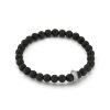 Clearance Walters Faith Sydney Matte Onyx And Sterling Silver Origami Beaded Bracelet