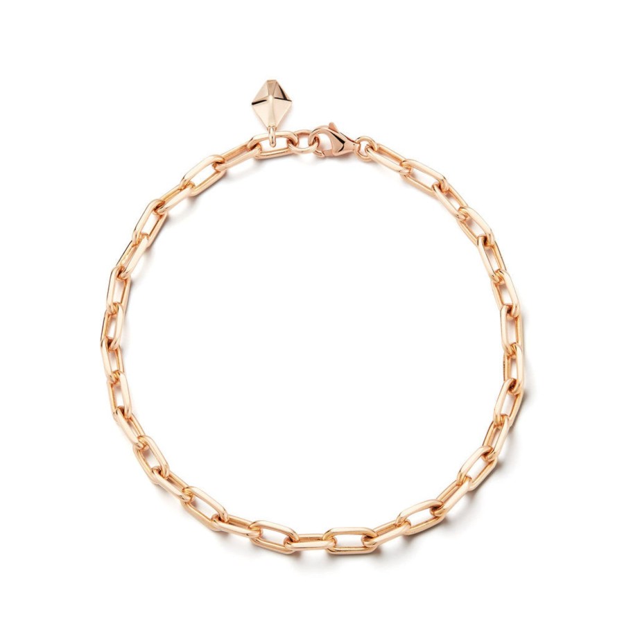 Online Walters Faith Saxon 18K Gold Chain Link Charm Bracelet