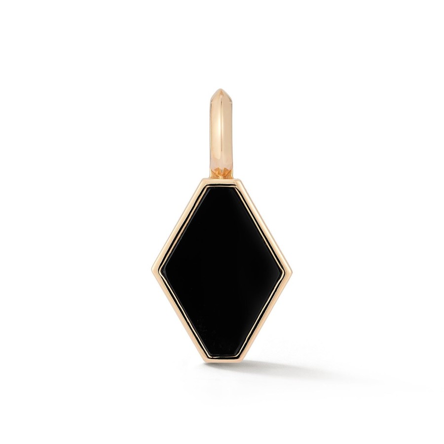 Hot Walters Faith Dora 18K Rose Gold And Black Spinel Origami Pendant